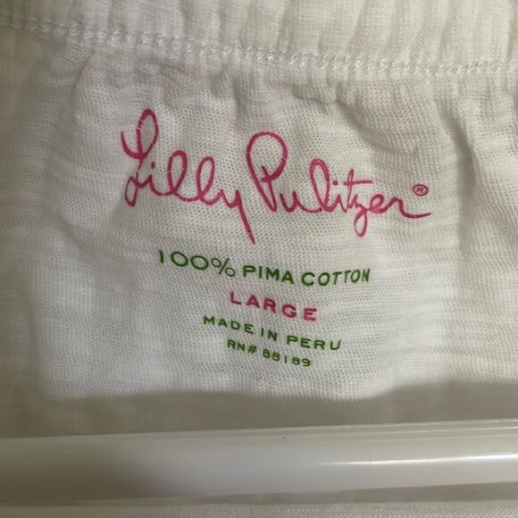 Lilly Pulitzer White Strapless Ruffle Top - Picture 3 of 6